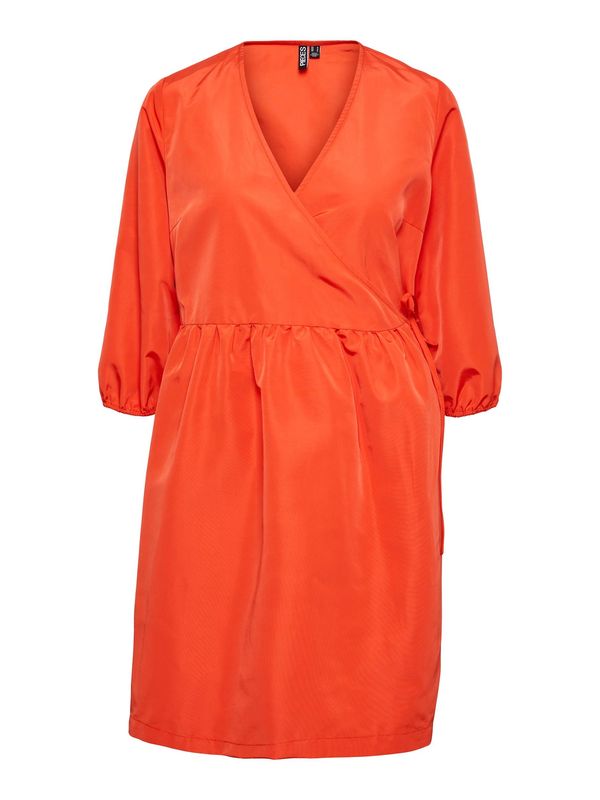 PIECES PIECES Рокля 'Jylla'  неоново оранжево