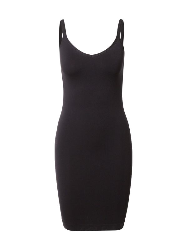 PIECES PIECES Рокля корсет  черно