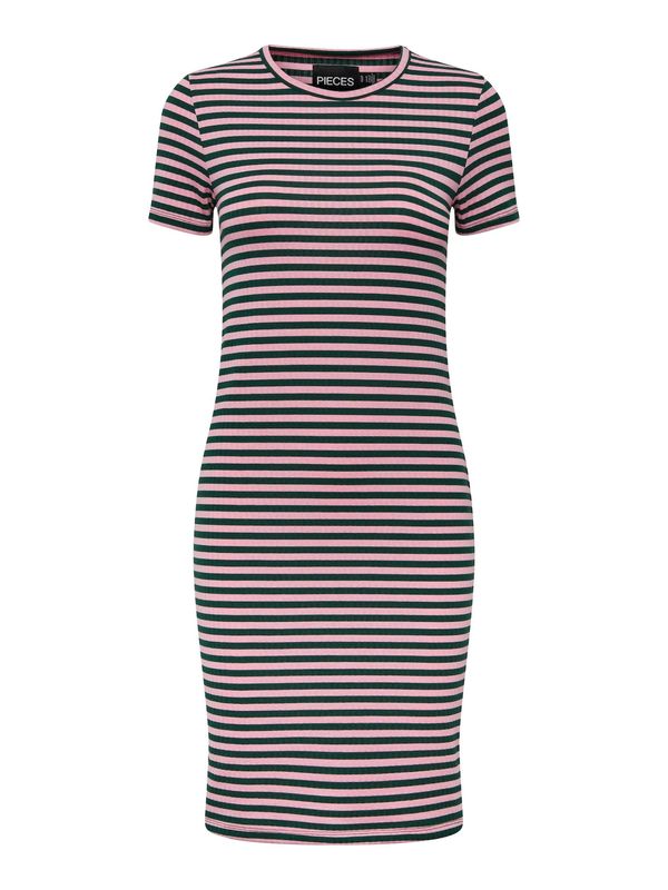 PIECES PIECES Рокля 'Laya'  нейви синьо / розово