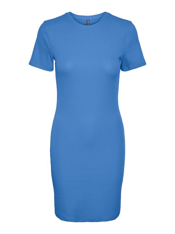 PIECES PIECES Рокля 'Ruka'  опушено синьо