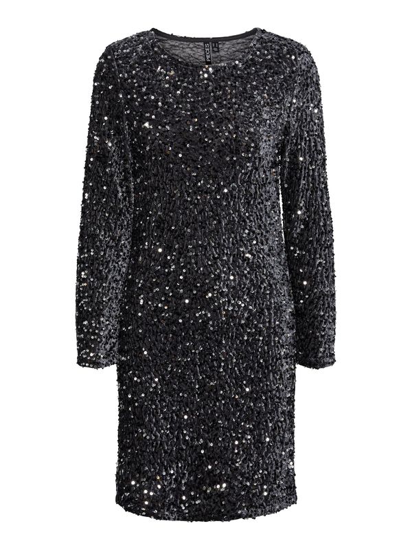 PIECES PIECES Рокля за коктейл 'KAM'  тъмносиво