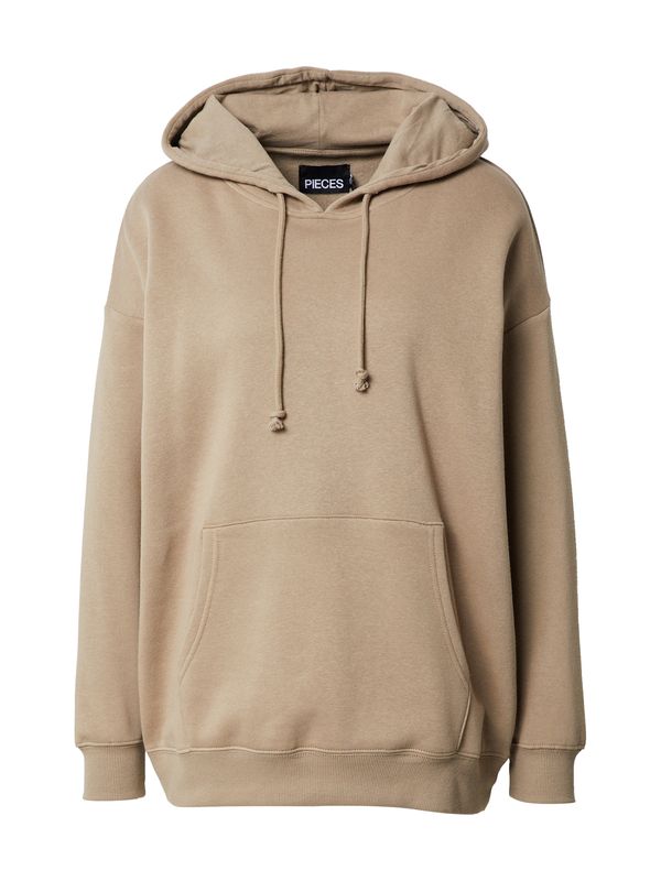 PIECES PIECES Суичър 'Chilli'  светлокафяво