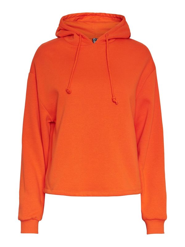 PIECES PIECES Суичър 'Chilli'  тъмнооранжево