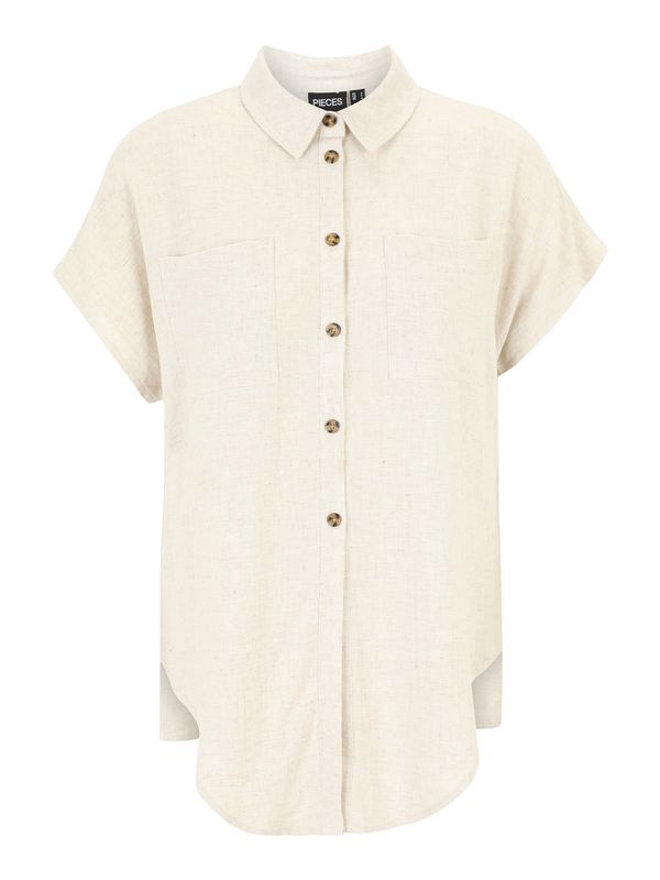 Pieces Tall Pieces Tall Блуза 'VINSTY'  цвят "пясък"