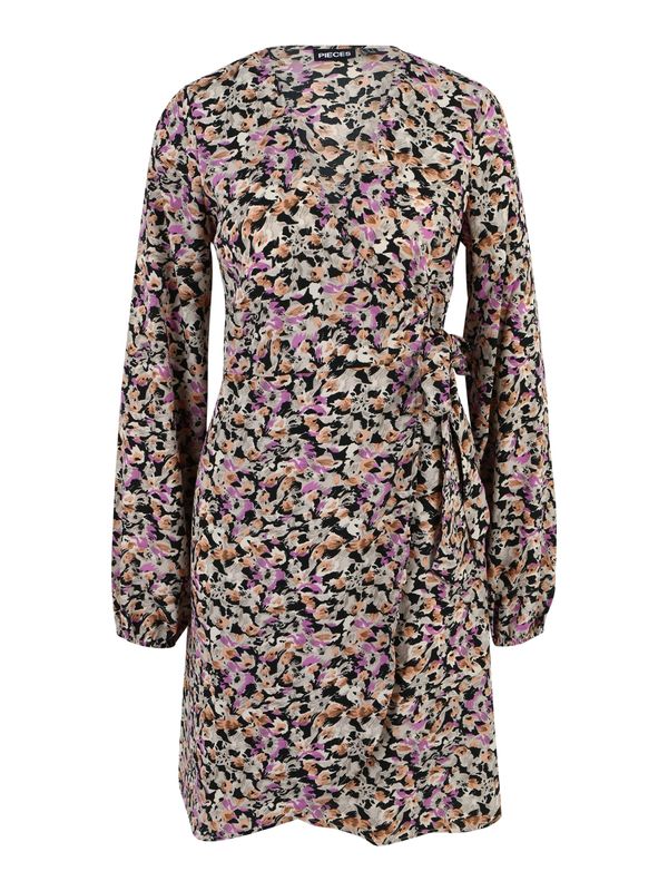 Pieces Tall Pieces Tall Рокля  сиво / кайсия / еосин / черно