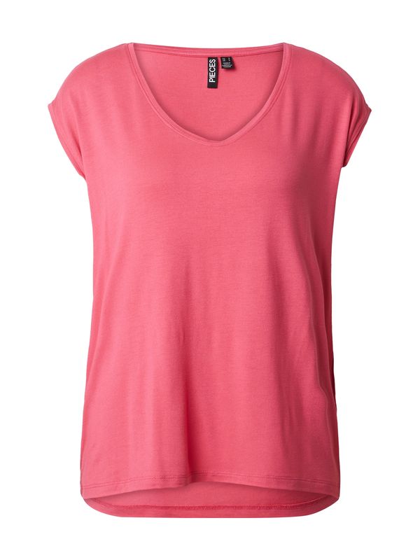 PIECES PIECES Тениска 'Billo'  фуксия