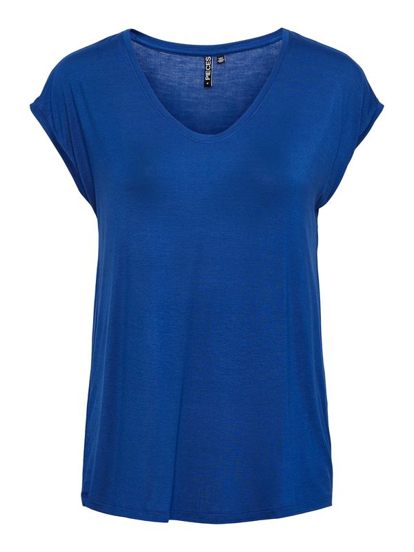 PIECES PIECES Тениска 'Billo'  кралско синьо