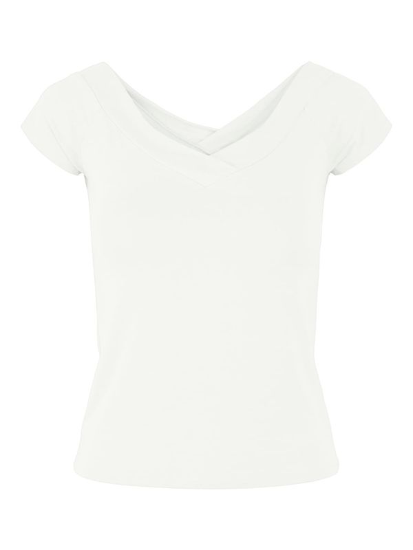 PIECES PIECES Тениска  бяло