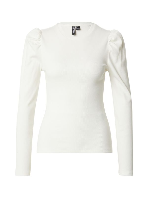 PIECES PIECES Тениска 'JANNA'  бяло