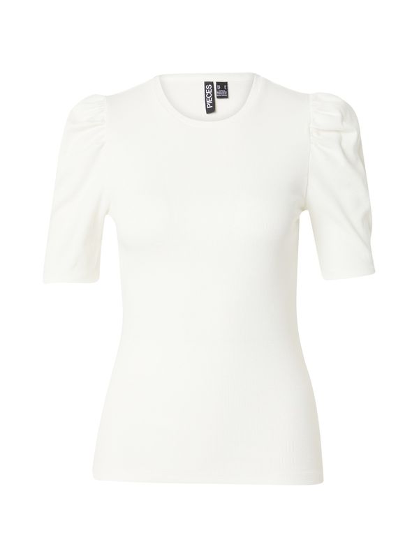 PIECES PIECES Тениска 'JANNA'  бяло