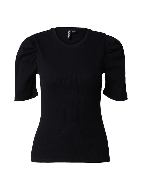 PIECES PIECES Тениска 'JANNA'  черно