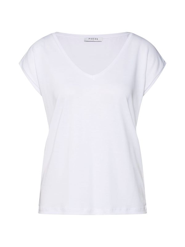 PIECES PIECES Тениска 'Kamala'  бяло