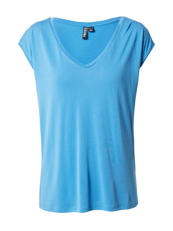 PIECES PIECES Тениска 'KAMALA'  небесносиньо