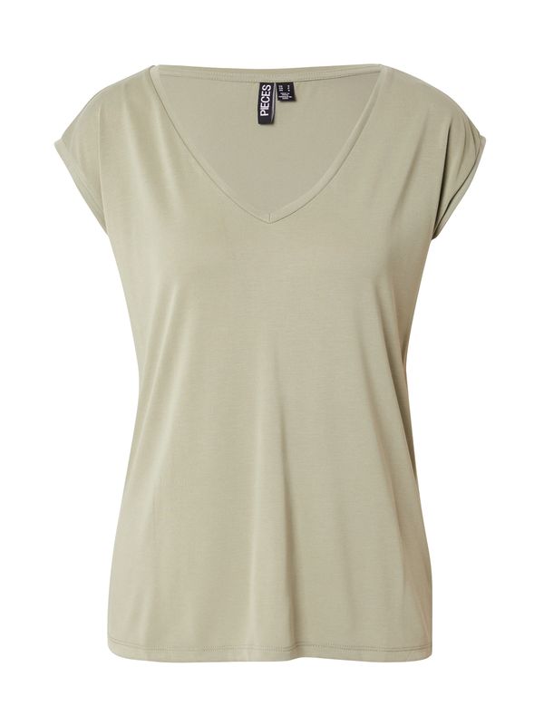 PIECES PIECES Тениска 'KAMALA'  пастелно зелено