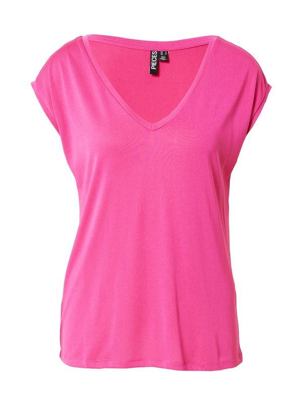 PIECES PIECES Тениска 'Kamala'  розово