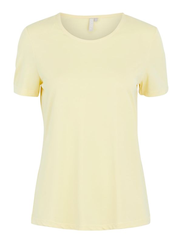 PIECES PIECES Тениска 'Kamala'  светложълто