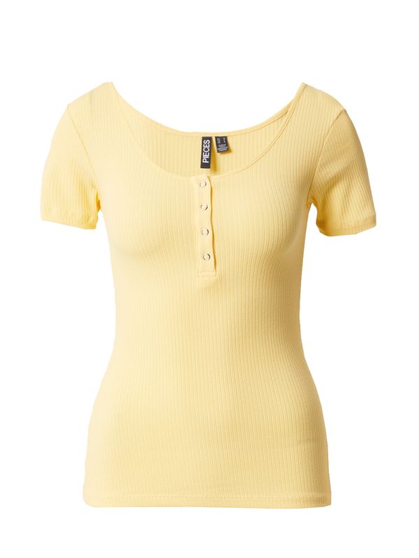 PIECES PIECES Тениска 'Kitte'  светлооранжево