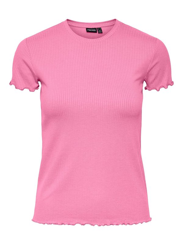 PIECES PIECES Тениска 'Nicca'  светлорозово