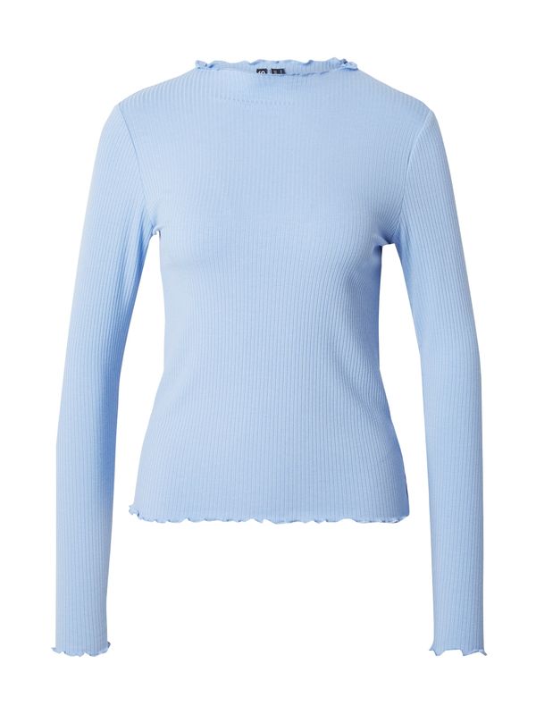 PIECES PIECES Тениска 'NICCA'  светлосиньо