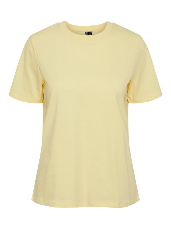 PIECES PIECES Тениска 'RIA'  пастелно жълто