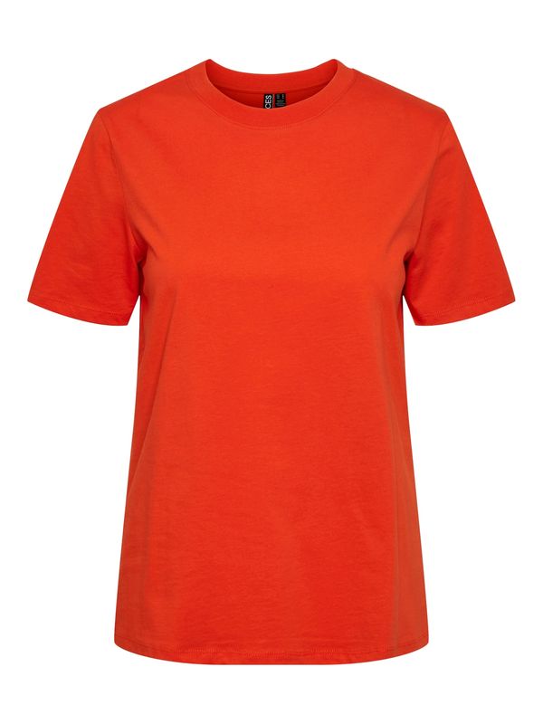 PIECES PIECES Тениска 'RIA'  тъмнооранжево