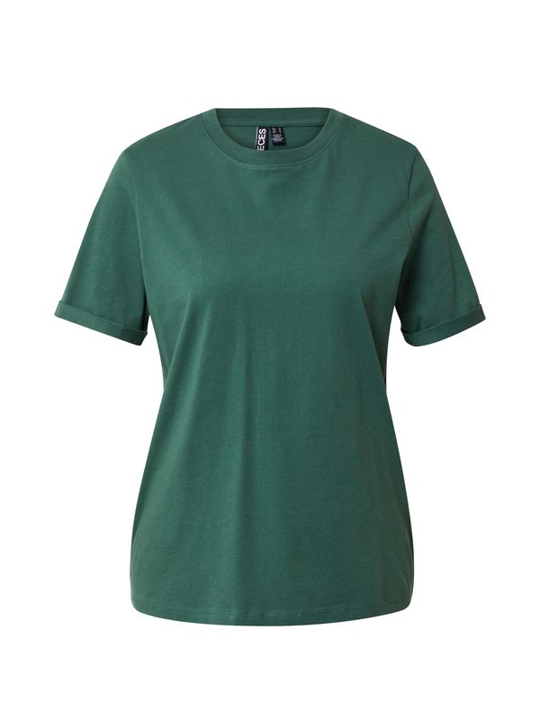 PIECES PIECES Тениска 'RIA'  тъмнозелено