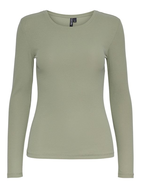 PIECES PIECES Тениска 'RUKA'  базалтово синьо