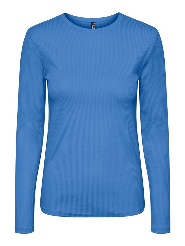 PIECES PIECES Тениска 'Ruka'  лазурно синьо