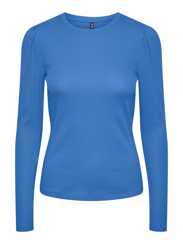 PIECES PIECES Тениска 'Ruka'  синьо