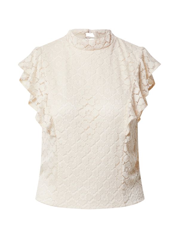 PIECES PIECES Тениска 'SIKKA'  бежово