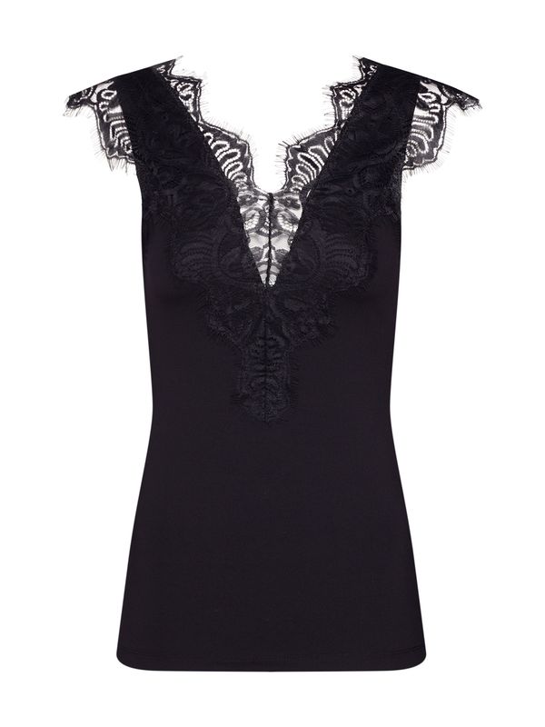 PIECES PIECES Топ 'Ilu'  черно