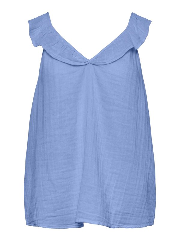 PIECES PIECES Топ 'Lelou'  светлосиньо