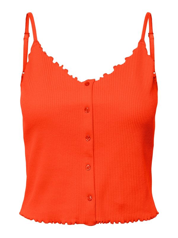 PIECES PIECES Топ 'NUKISA'  неоново оранжево