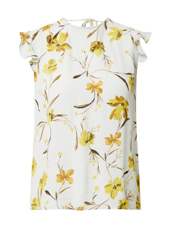 PIECES PIECES Топ  светлосиньо / тревнозелено