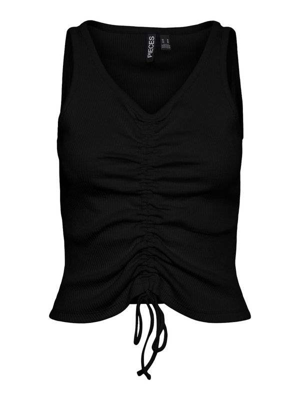 PIECES PIECES Топ 'TEGAN'  черно