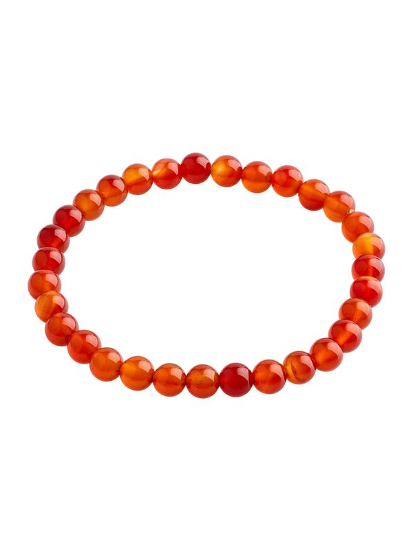 Pilgrim Pilgrim Гривна 'POWERSTONE'  ръждиво червено