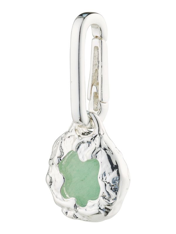 Pilgrim Pilgrim Колие за врата  нефритено зелено / сребърно