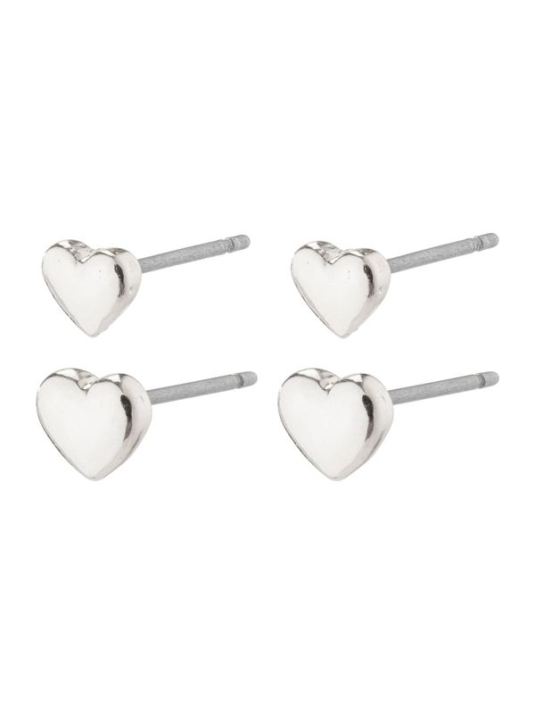 Pilgrim Pilgrim Обеца 'AFRODITTE'  сребърно