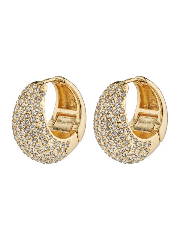 Pilgrim Pilgrim Обеца 'Naomi'  злато / прозрачно