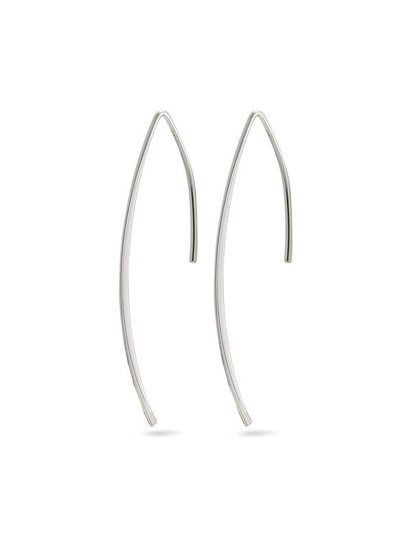 Pilgrim Pilgrim Обеци 'Agatha'  сребърно