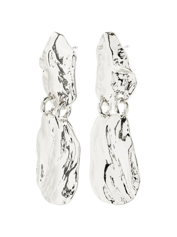 Pilgrim Pilgrim Обеци 'Bloom'  сребърно