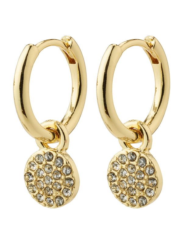 Pilgrim Pilgrim Обеци 'CHAYENNE'  злато / прозрачно