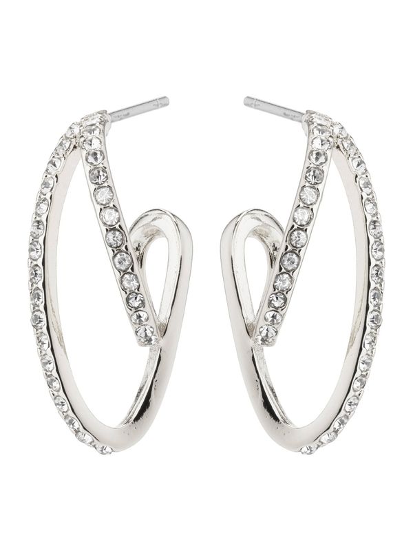 Pilgrim Pilgrim Обеци 'ETTY'  сребърно