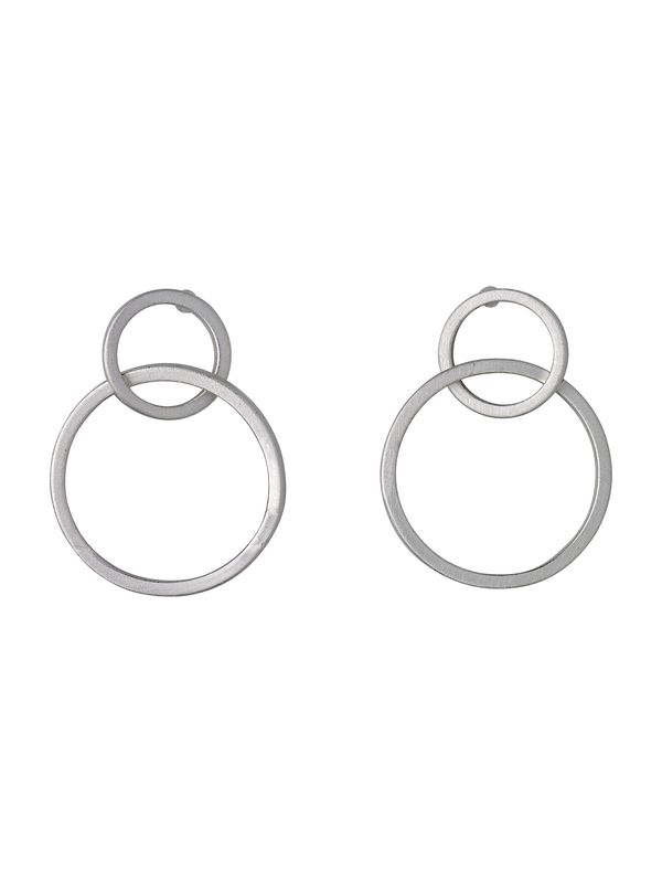 Pilgrim Pilgrim Обеци 'Harper'  сребърно