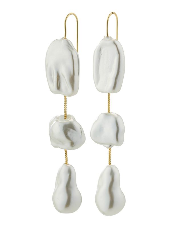 Pilgrim Pilgrim Обеци 'LUIZA'  злато / камък