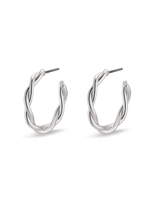 Pilgrim Pilgrim Обеци 'Naja'  сребърно