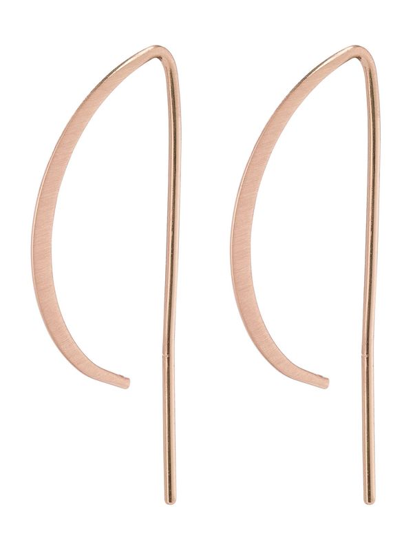 Pilgrim Pilgrim Обеци 'Peony'  розово злато