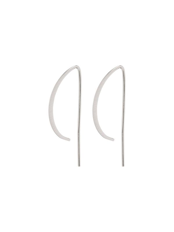 Pilgrim Pilgrim Обеци 'Peony'  сребърно