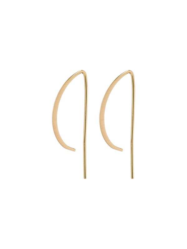 Pilgrim Pilgrim Обеци 'Peony'  злато