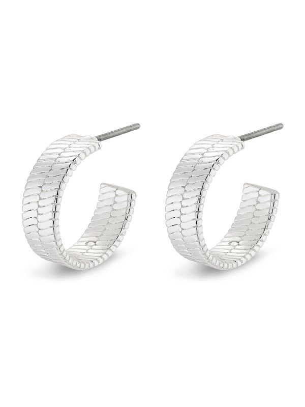 Pilgrim Pilgrim Обеци 'Yggdrasil'  сребърно